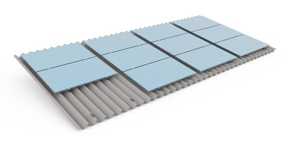 Railless Metal Sheet Mount